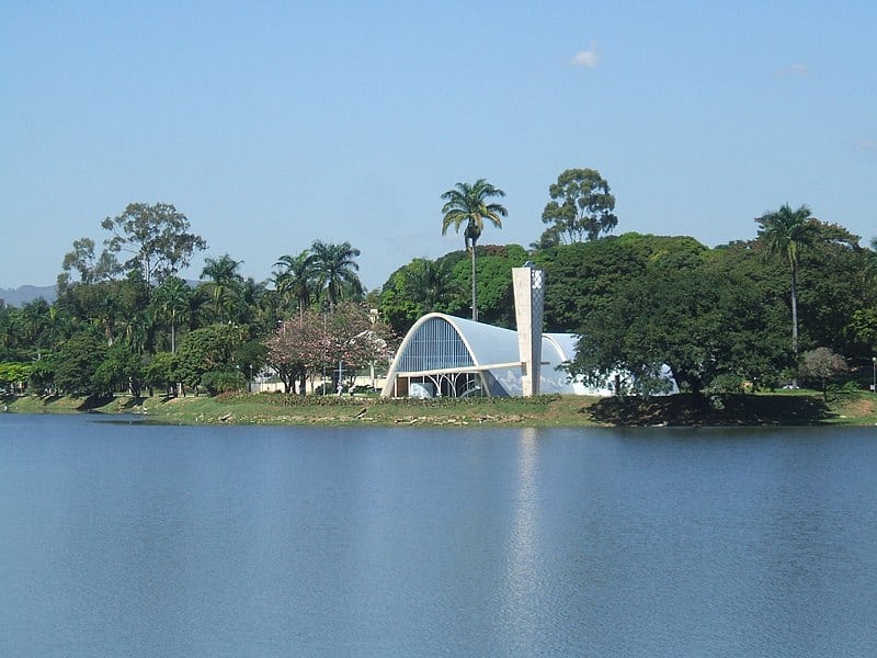 Lagoa da Pampulha em Belo Horizonte