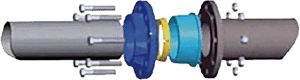 Adaptador Flange para tubo PEAD