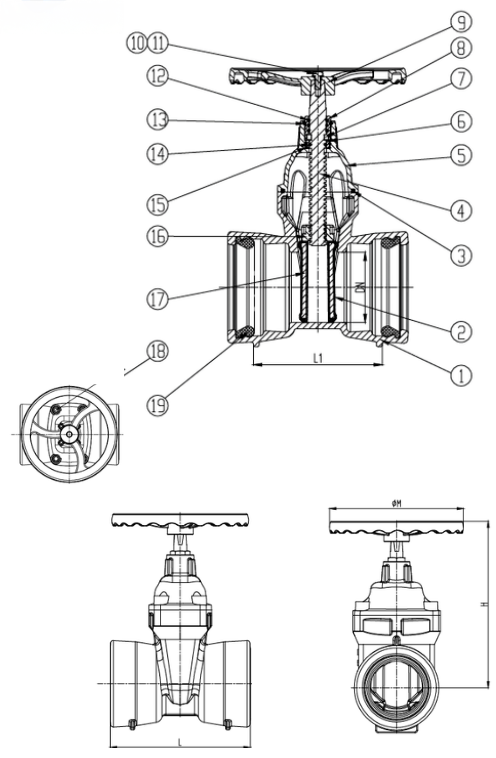 Registro de Gaveta com Bolsa JGS