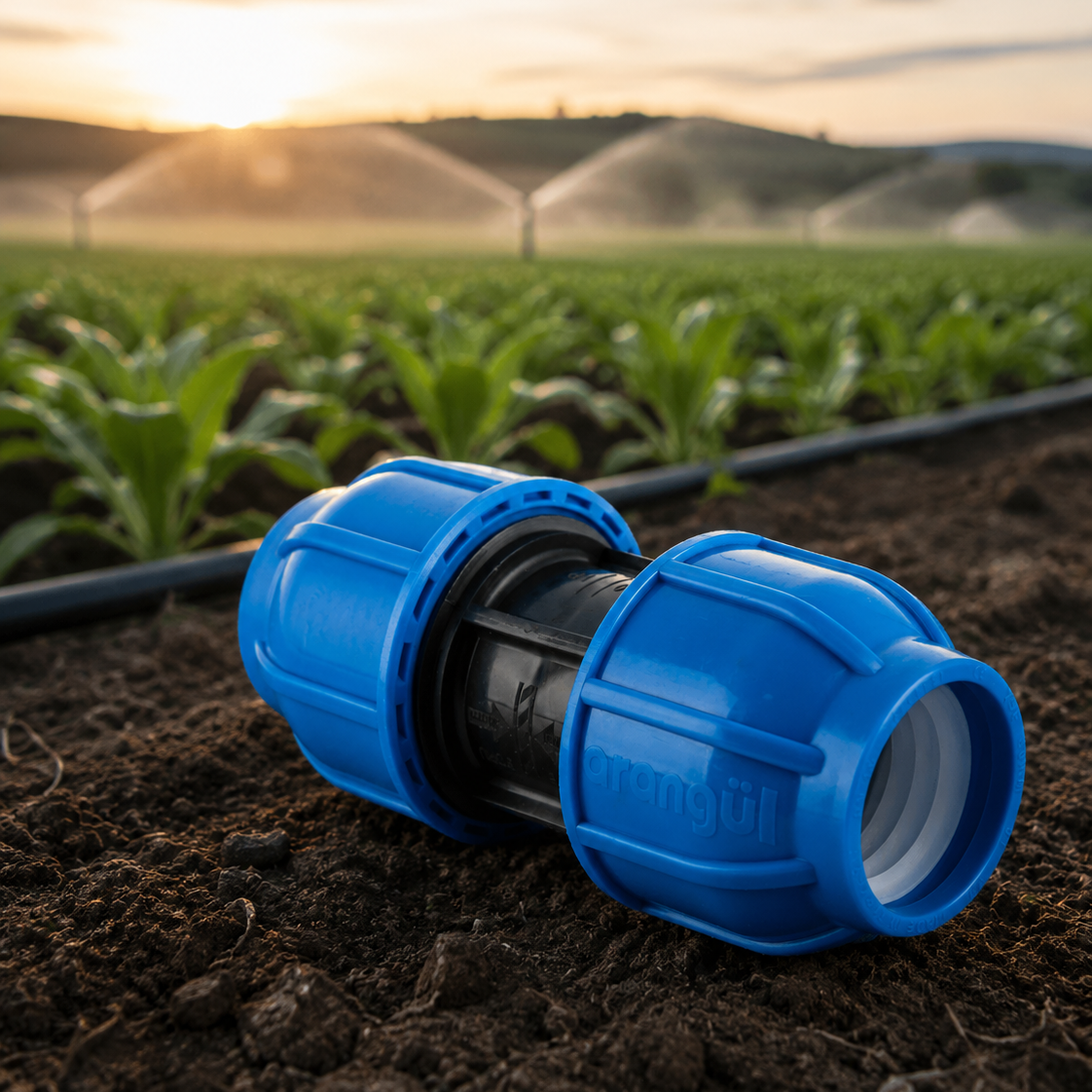 conexão de compressão pead irrigação conexão de compressão pead irrigação